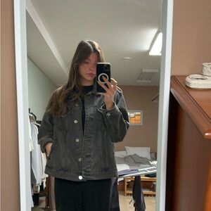 Women's Black Denim Jacket